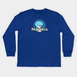 Palworld Icon Logo Kids Long Sleeve T-Shirt